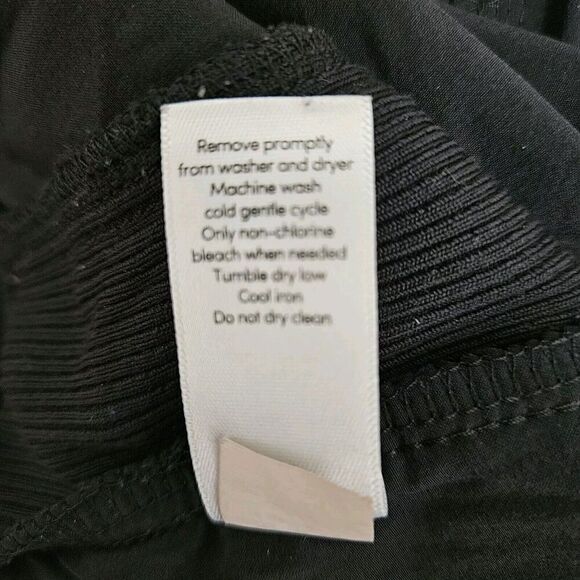 Athleta Pants Womens Size 8 Black Jogger Sweats Athletic Gym Athleisure Pockets - Picture 10 of 10